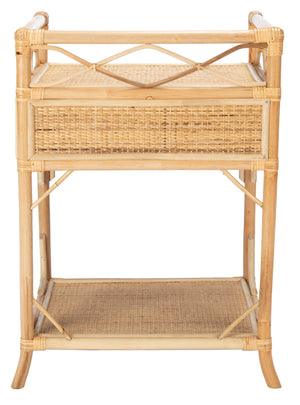 Safavieh Rumi 1 Drawer 1 Shelf Nightstand NST4004A