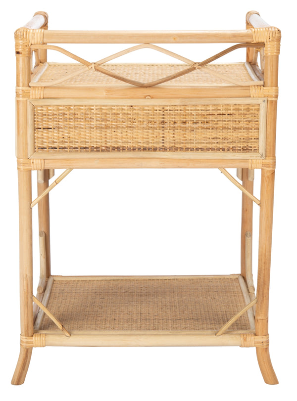 Safavieh Rumi 1 Drawer 1 Shelf Nightstand NST4004A