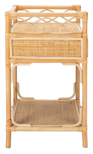 Safavieh Rumi 1 Drawer 1 Shelf Nightstand NST4004A