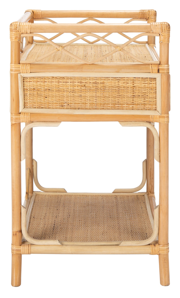 Safavieh Rumi 1 Drawer 1 Shelf Nightstand NST4004A