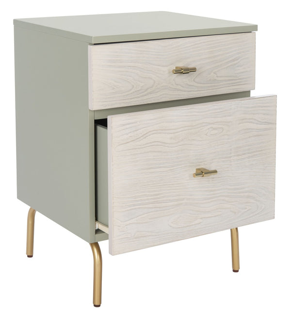 Genevieve 2 Drawer Nightstand