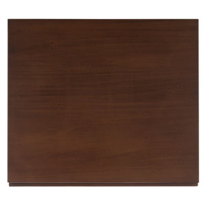 Zadie Modern Coastal Chic 2-Drawer Rattan Nightstand for Contemporary Bedroom Decor and Style