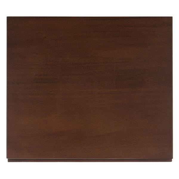 Zadie Modern Coastal Chic 2-Drawer Rattan Nightstand for Contemporary Bedroom Decor and Style