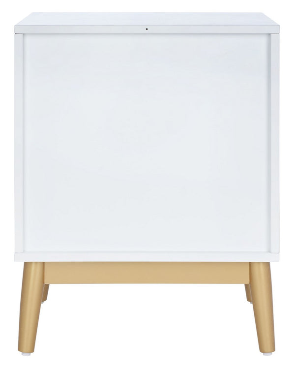 Safavieh Ottoline 2 Drawer Patterned Night Stand NST5008A