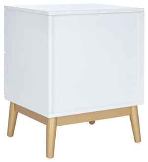 Safavieh Wilfred 2 Drawer Patterned Night Stand NST5009A