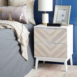 Safavieh Tay 2 Drawer Patterned Night Stand NST5011A