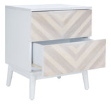 Safavieh Tay 2 Drawer Patterned Night Stand NST5011A