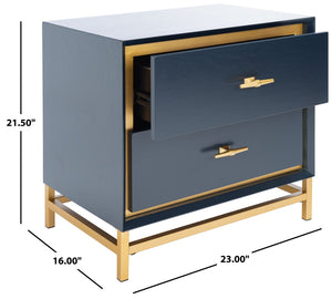 Fenno 2 Drawer Nightstand