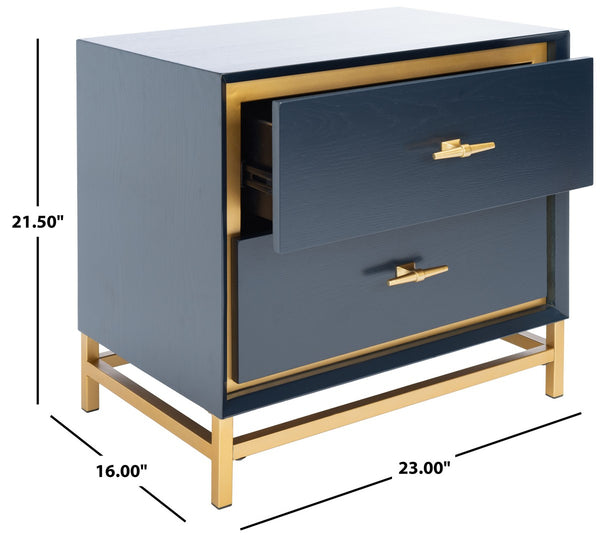 Fenno 2 Drawer Nightstand