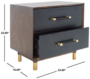 Justice 2 Drawer Nightstand