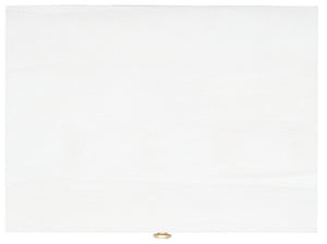 Raveena Nightstand in White Wash - Contemporary Storage Solution with Honeycomb Design & Brass Accents