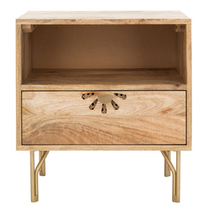 Lily 1 Shelf 1 Drawer Nightstand