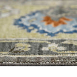 AMER Rugs Nuit Arabe NUI-46 Hand-Knotted Bordered Transitional Area Rug Taupe 10' x 14'