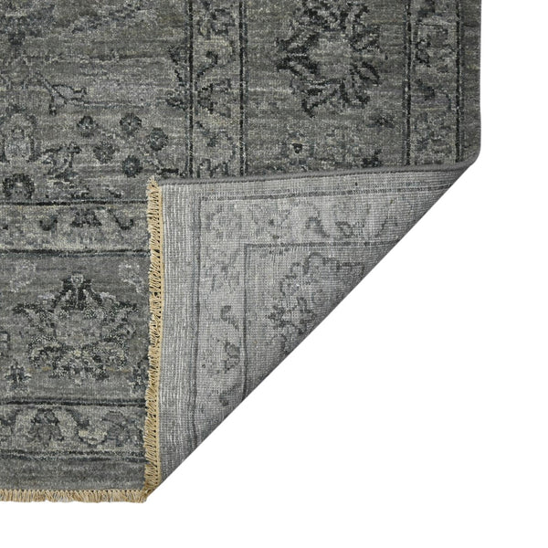 AMER Rugs Nuit Arabe NUI-5 Hand-Knotted Bordered Transitional Area Rug Beige 10' x 14'
