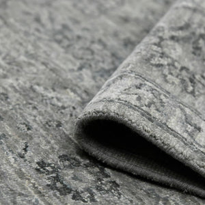 AMER Rugs Nuit Arabe NUI-5 Hand-Knotted Bordered Transitional Area Rug Beige 10' x 14'