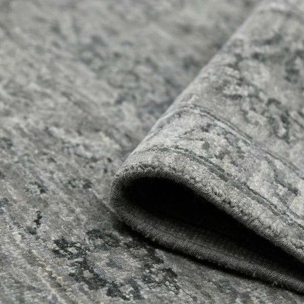 AMER Rugs Nuit Arabe NUI-5 Hand-Knotted Bordered Transitional Area Rug Beige 10' x 14'