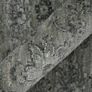 AMER Rugs Nuit Arabe NUI-5 Hand-Knotted Bordered Transitional Area Rug Beige 10' x 14'