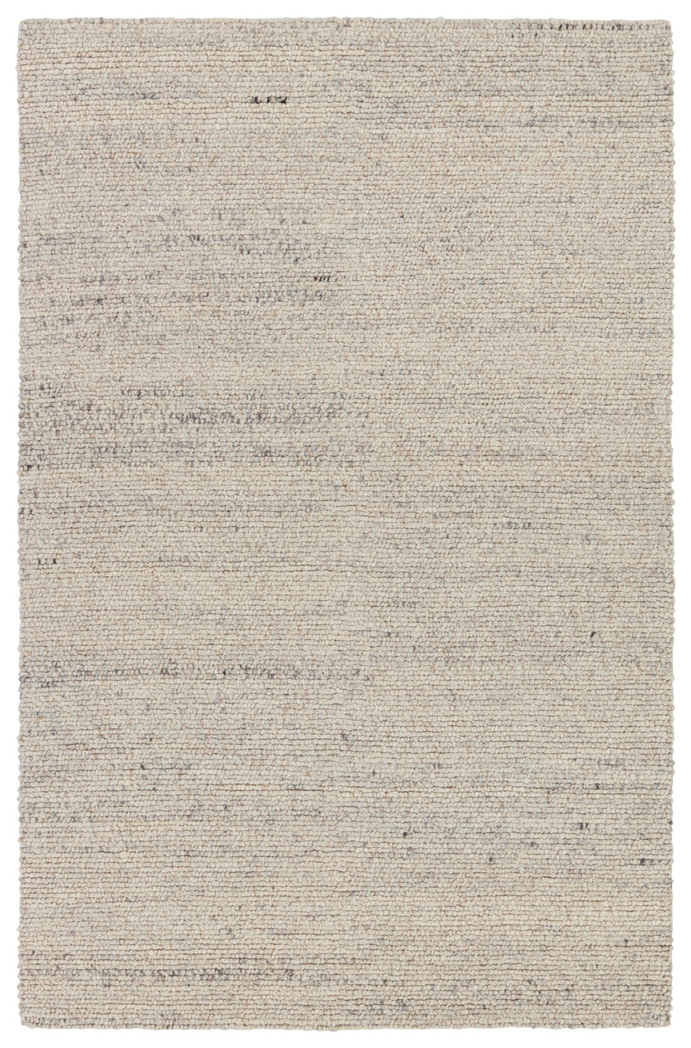 Jaipur Living Navarra Burch NVA01 Handwoven 100% Wool Solid Area Rug Cream 100% Wool RUG154986