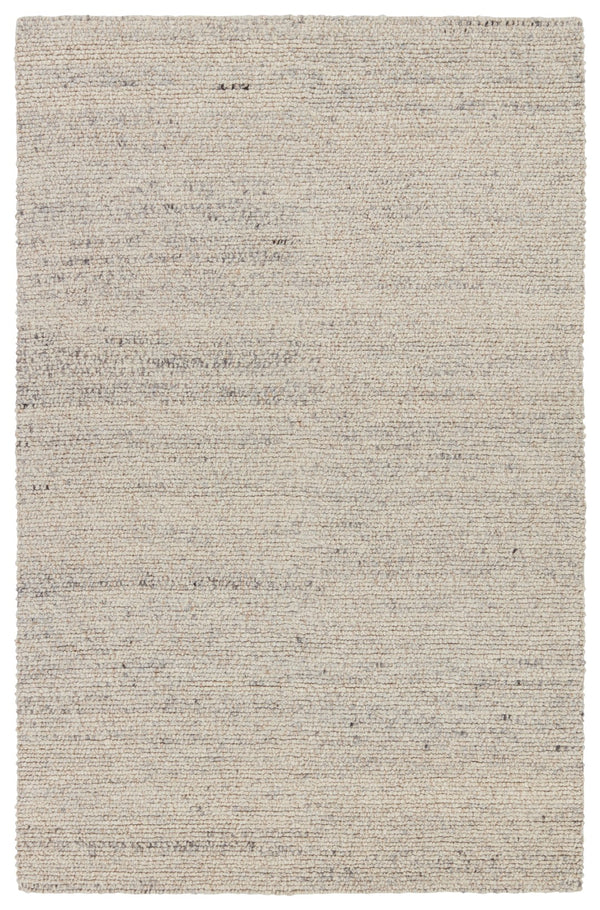 Jaipur Living Navarra Burch NVA01 Handwoven 100% Wool Solid Area Rug Cream 100% Wool RUG154986