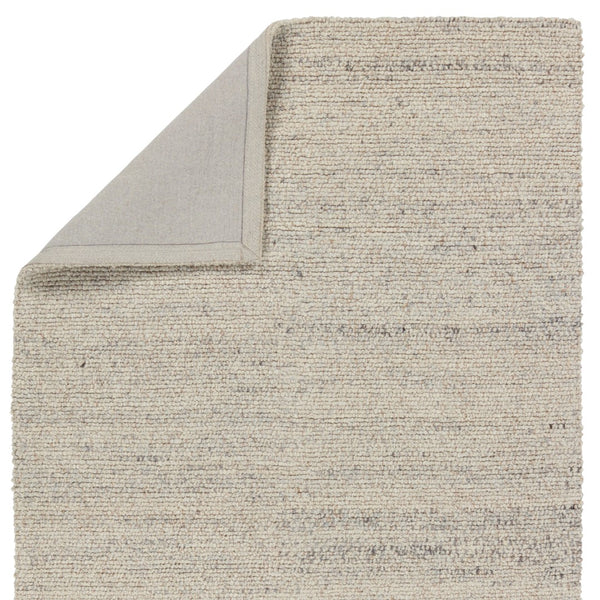 Jaipur Living Navarra Burch NVA01 Handwoven 100% Wool Solid Area Rug Cream 100% Wool RUG154986