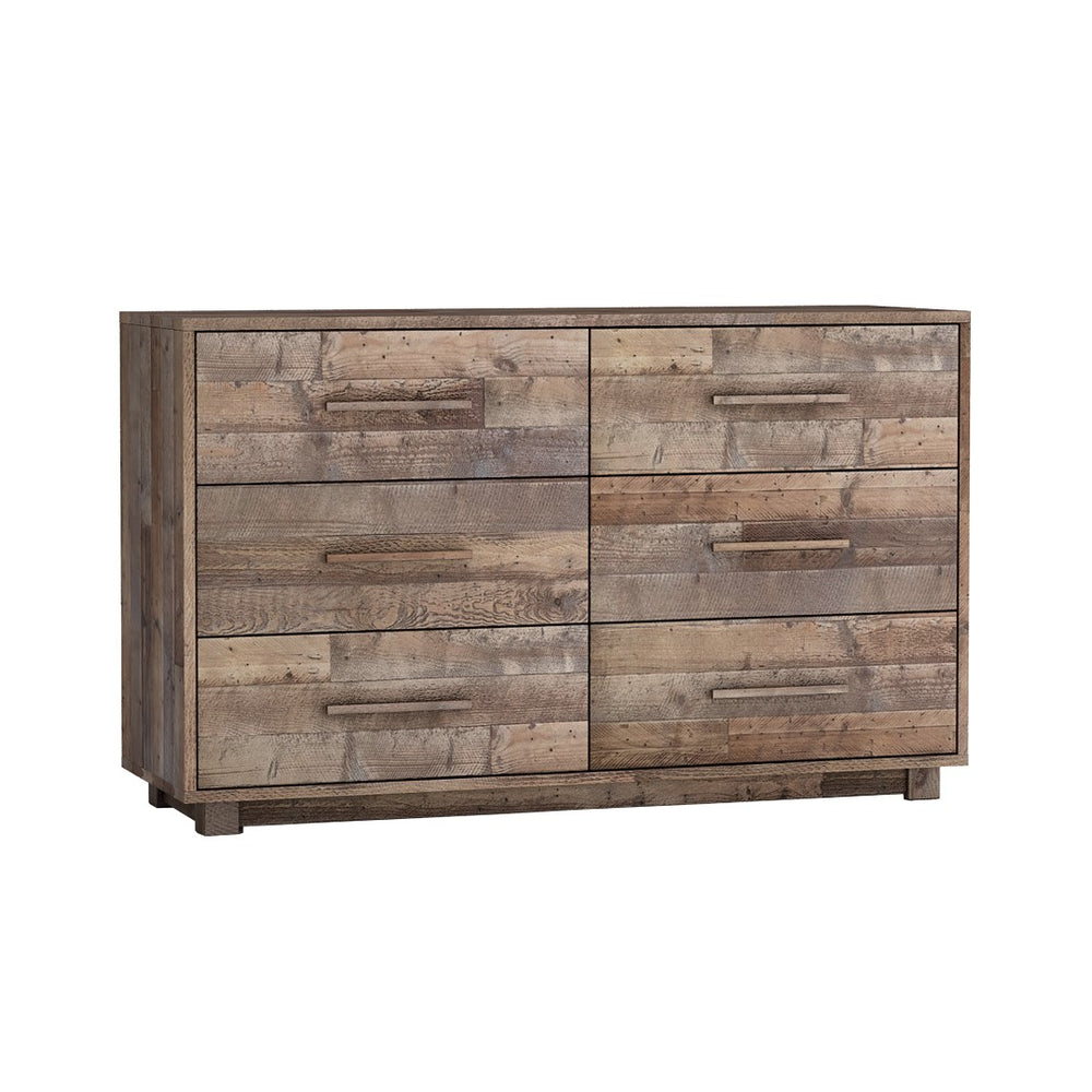 LH Imports Nevada 6 Drawer Dresser NVD005