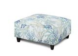 Fusion 109 Transitional Cocktail Ottoman 109 Coral Reef Oceanside