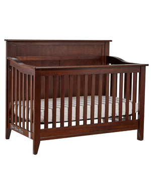 Pali Napoli Flat Top Forever Crib Mocacchino Solid Radiata Pine 8150-M