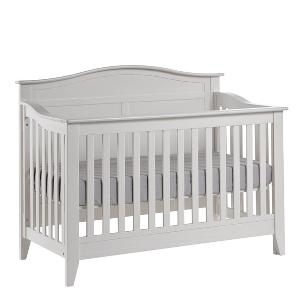 Pali Napoli Arch-Top Forever Crib White Solid Radiata Pine 8100-WH