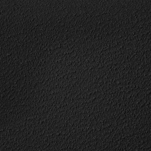 Nash Boucle Fabric / Engineered Wood / Foam Contemporary Black Boucle Fabric Twin Bed - 53" W x 86" D x 38" H