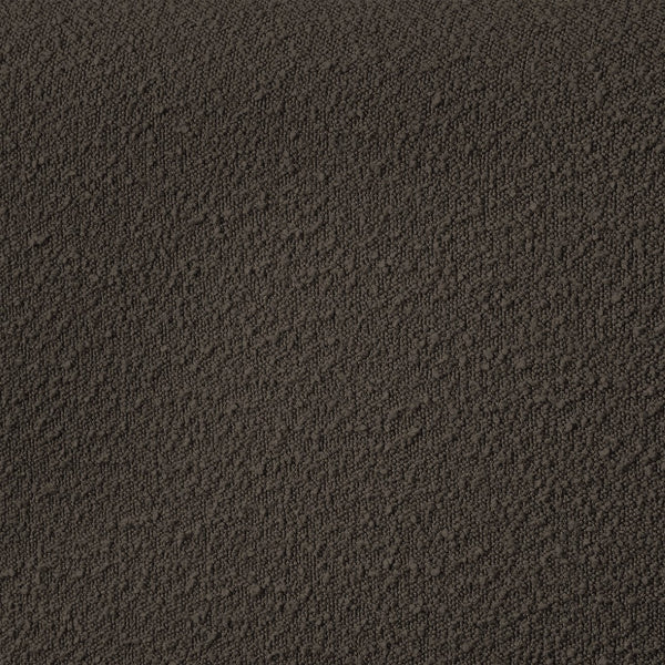 Nash Boucle Fabric / Engineered Wood / Foam Contemporary Brown Boucle Fabric Full Bed - 68" W x 86" D x 38" H