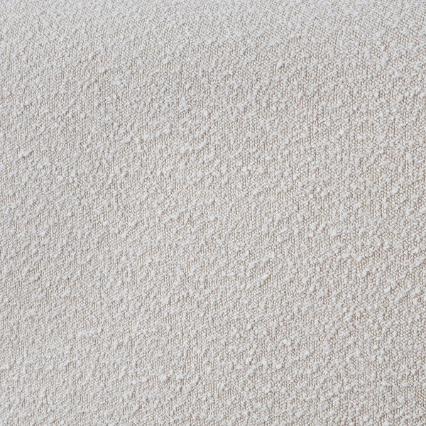 Nash Boucle Fabric / Engineered Wood / Foam Contemporary Cream Boucle Fabric Full Bed - 68" W x 86" D x 38" H