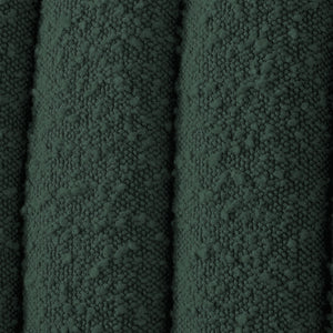 Nash Boucle Fabric / Engineered Wood / Foam Contemporary Green Boucle Fabric Full Bed - 68" W x 86" D x 38" H