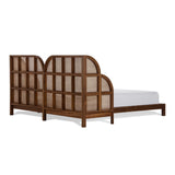 Union Home Nest Bed Porto Natural Finish FSC Certified Recycled Teak & Cane