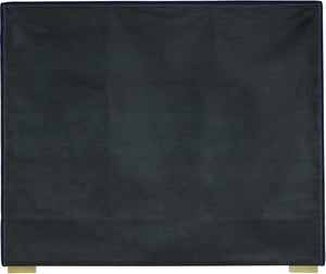 Nora Velvet / Engineered Wood / Metal / Foam Contemporary Navy Velvet Full Bed - 60" W x 76.4" D x 57" H