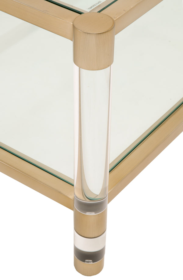 Essentials for Living Traditions Nouveau Coffee Table 6073.BBRS/CLR