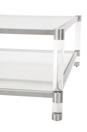 Essentials for Living Traditions Nouveau Coffee Table 6073.BSTL/CLR