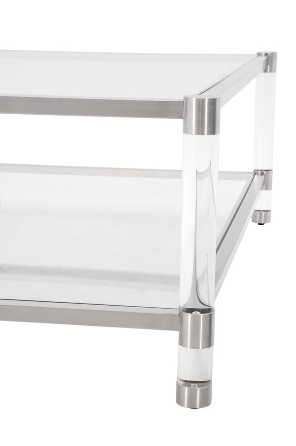 Essentials for Living Traditions Nouveau Coffee Table 6073.BSTL/CLR