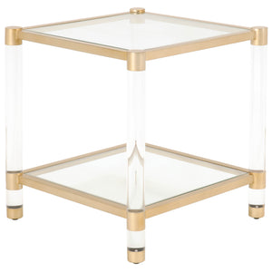 Essentials for Living Traditions Nouveau End Table 6074.BBRS/CLR