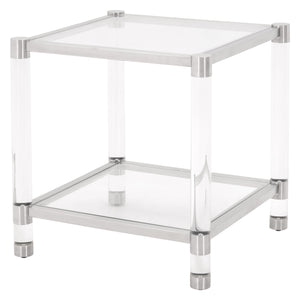 Essentials for Living Traditions Nouveau End Table 6074.BSTL/CLR