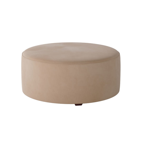 Fusion 140-C Transitional Cocktail Ottoman 140-C Bella Blush 39" Round Cocktail Ottoman