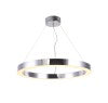 Bethel Chrome LED Chandelier in Metal & Acrylic