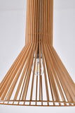 Bethel Wood Single Pendant Lighting in Wood