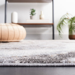 Safavieh Opal 410 Power Loomed Modern Rug Ivory / Grey 9' x 12'