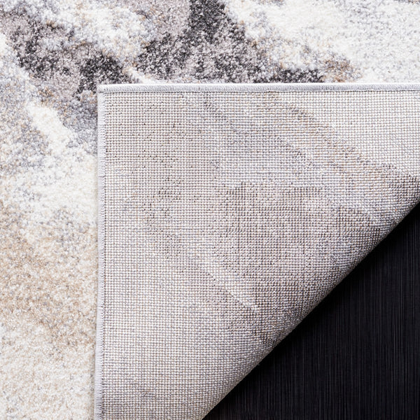 Safavieh Opal 410 Power Loomed Modern Rug Ivory / Grey 9' x 12'