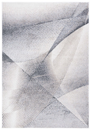 Safavieh Opal 412 Power Loomed Modern Rug Grey / Ivory 9' x 12'