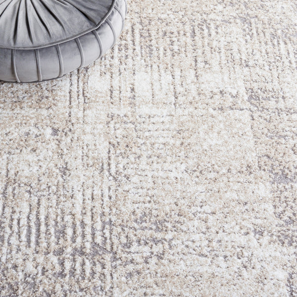 Safavieh Opal 416 Power Loomed Modern Rug Ivory / Grey 9' x 12'