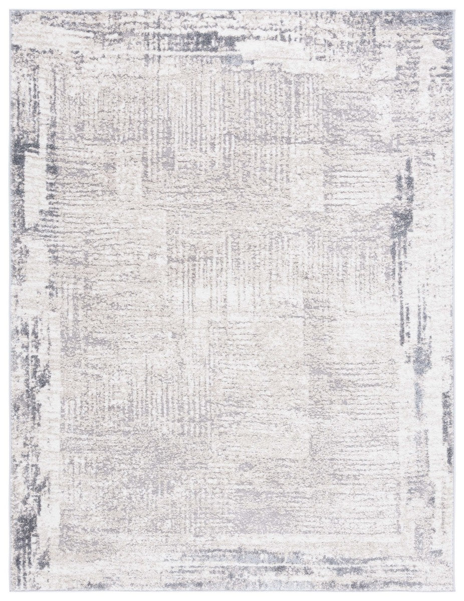 Safavieh Opal 416 Power Loomed Modern Rug Ivory / Grey 9' x 12'