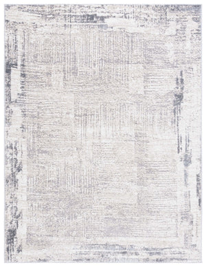 Safavieh Opal 416 Power Loomed Modern Rug Ivory / Grey 9' x 12'