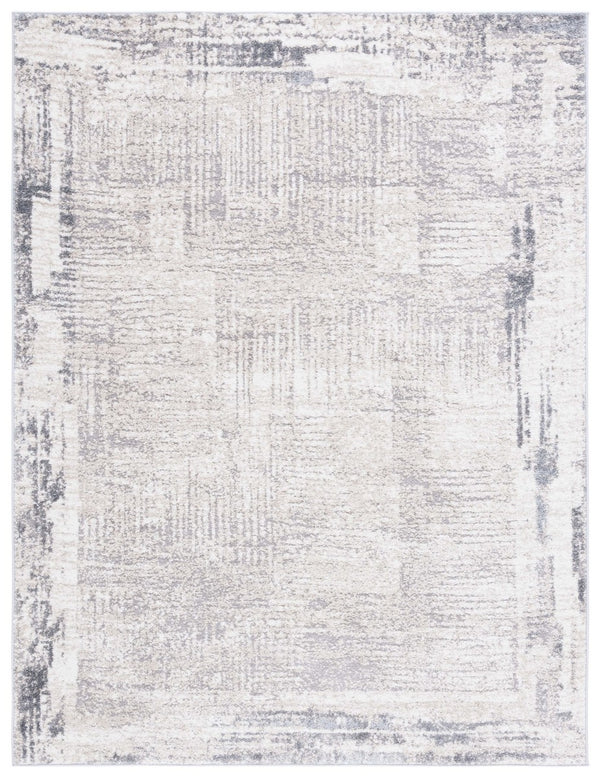 Safavieh Opal 416 Power Loomed Modern Rug Ivory / Grey 9' x 12'