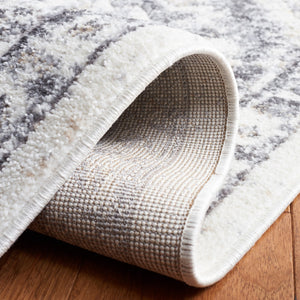 Safavieh Opal 466 Power Loomed Traditional Rug Grey / Ivory 9' x 12'